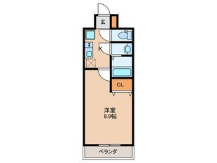 スプランデッィッド京橋EASTの物件間取画像